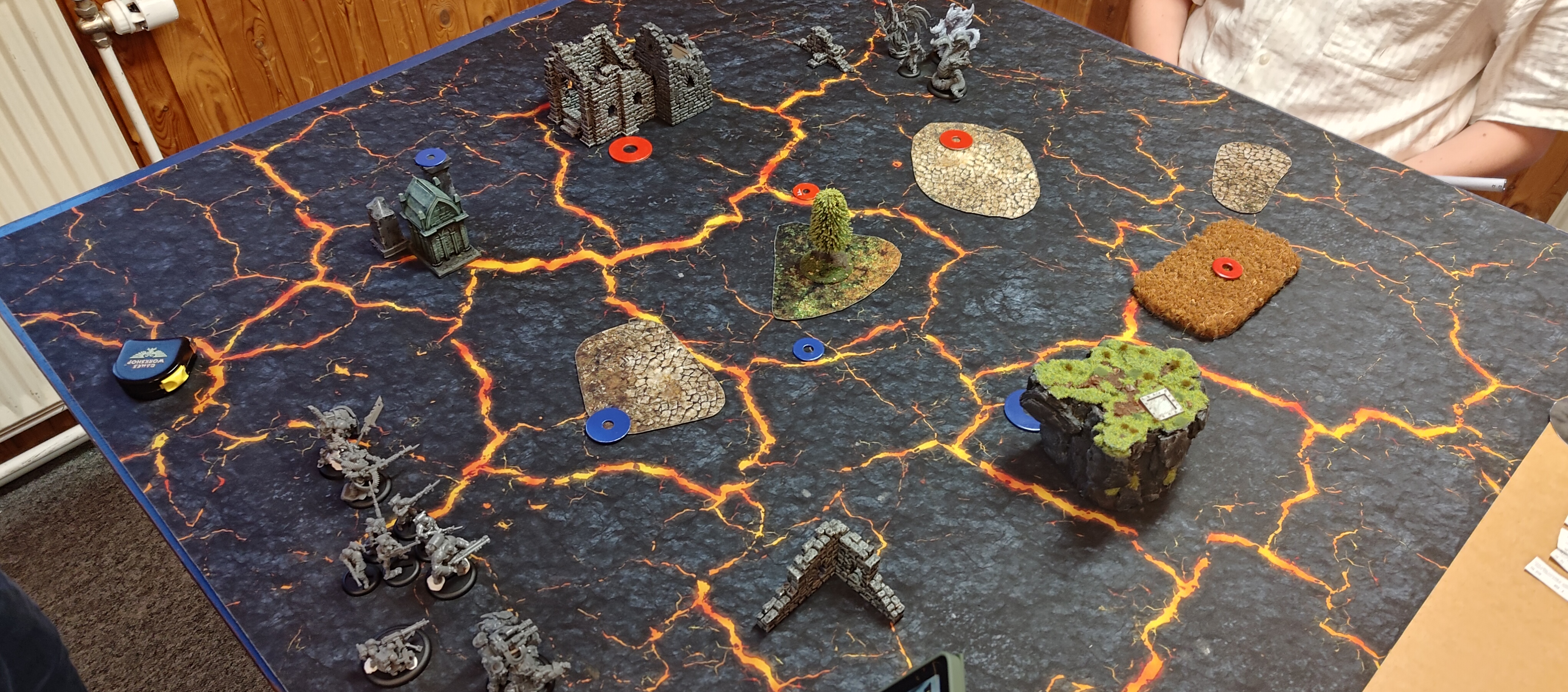 Warmachine 50 point kamp